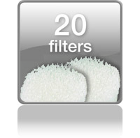 20 запасных фильтров