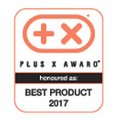 Награда премии Plus X Award как лучшему продукту 2017 года