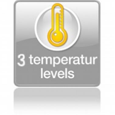 3 уровня температуры