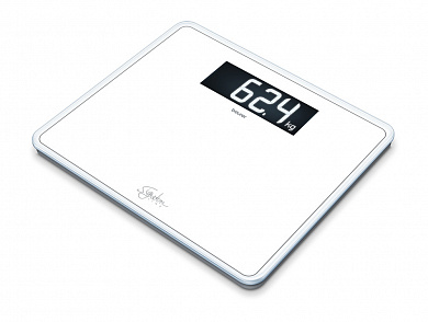 Весы стеклянные Beurer GS 410 SignatureLine (белые)
