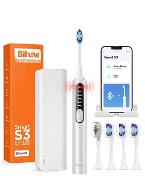 Электрическая зубная щетка Bitvae S3 (белая)