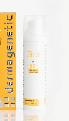 E5 - DERMAGENETIC ELIOS SPF50+ увлажняющий солнцезащитный крем с SPF50+ 75 мл